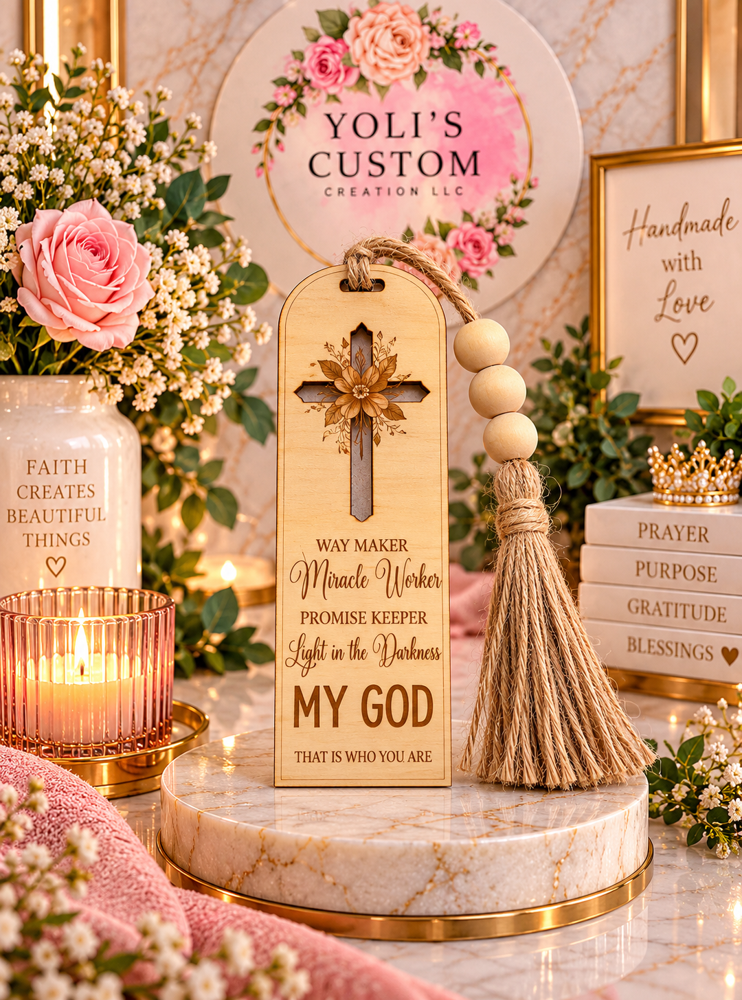 ✨ Way Maker Faith Bookmark