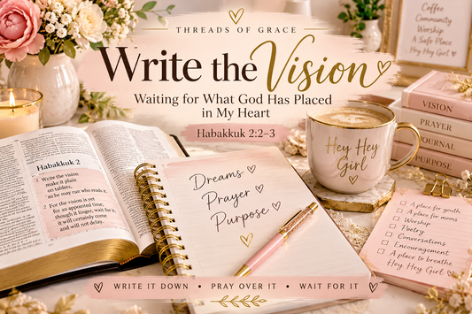 🌿 Write the Vision: Waiting for What God Has Placed in My Heart