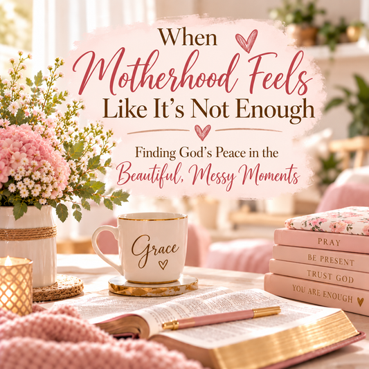🌸 When Motherhood Feels Like It’s Not Enough