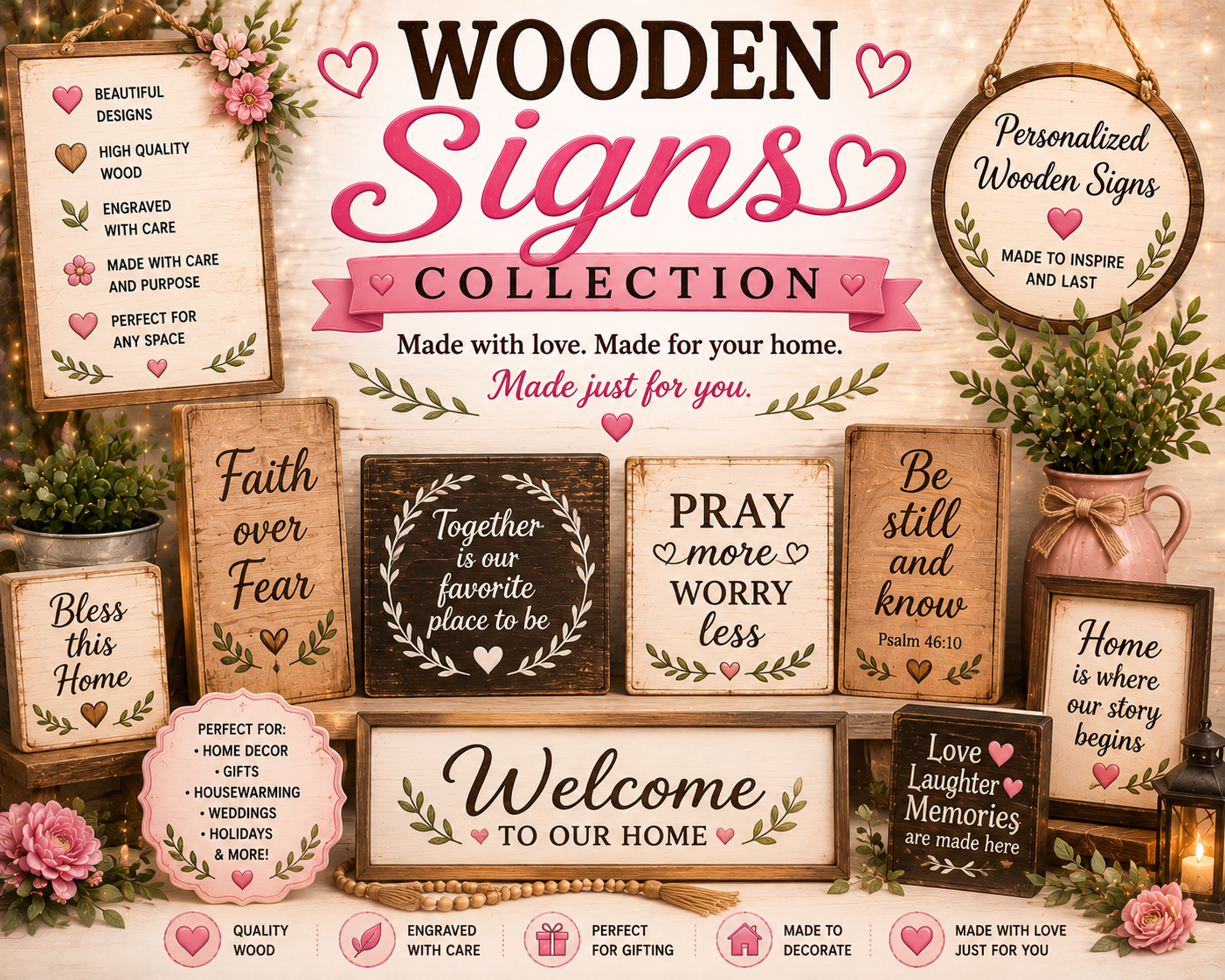 Wooden Signs