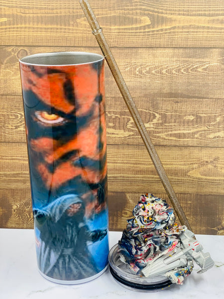 Darth Maul Tumbler W/ Whipped Cream