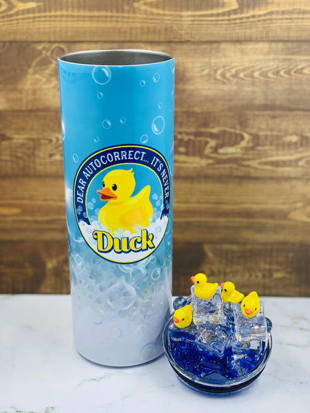 Ducky Tumbler  W/ ICED Ducks