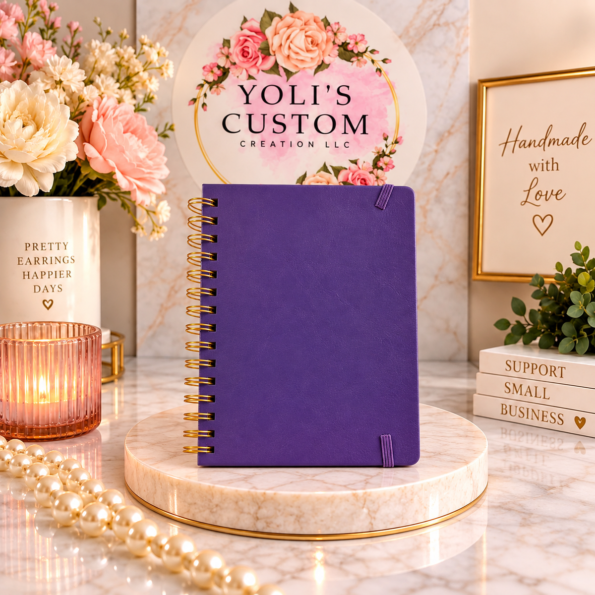 ✨ Faith-Inspired Engraved Notebooks