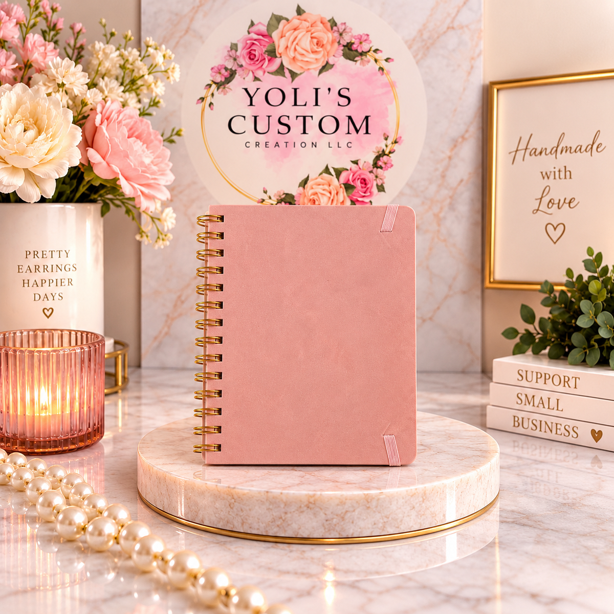 ✨ Faith-Inspired Engraved Notebooks