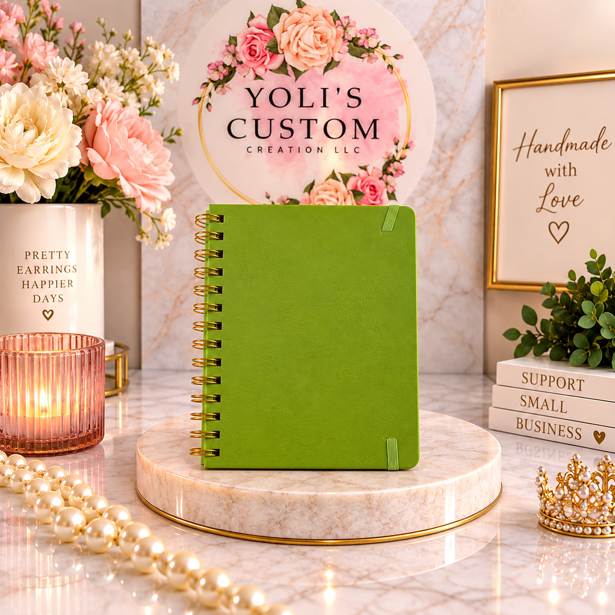 ✨ Faith-Inspired Engraved Notebooks