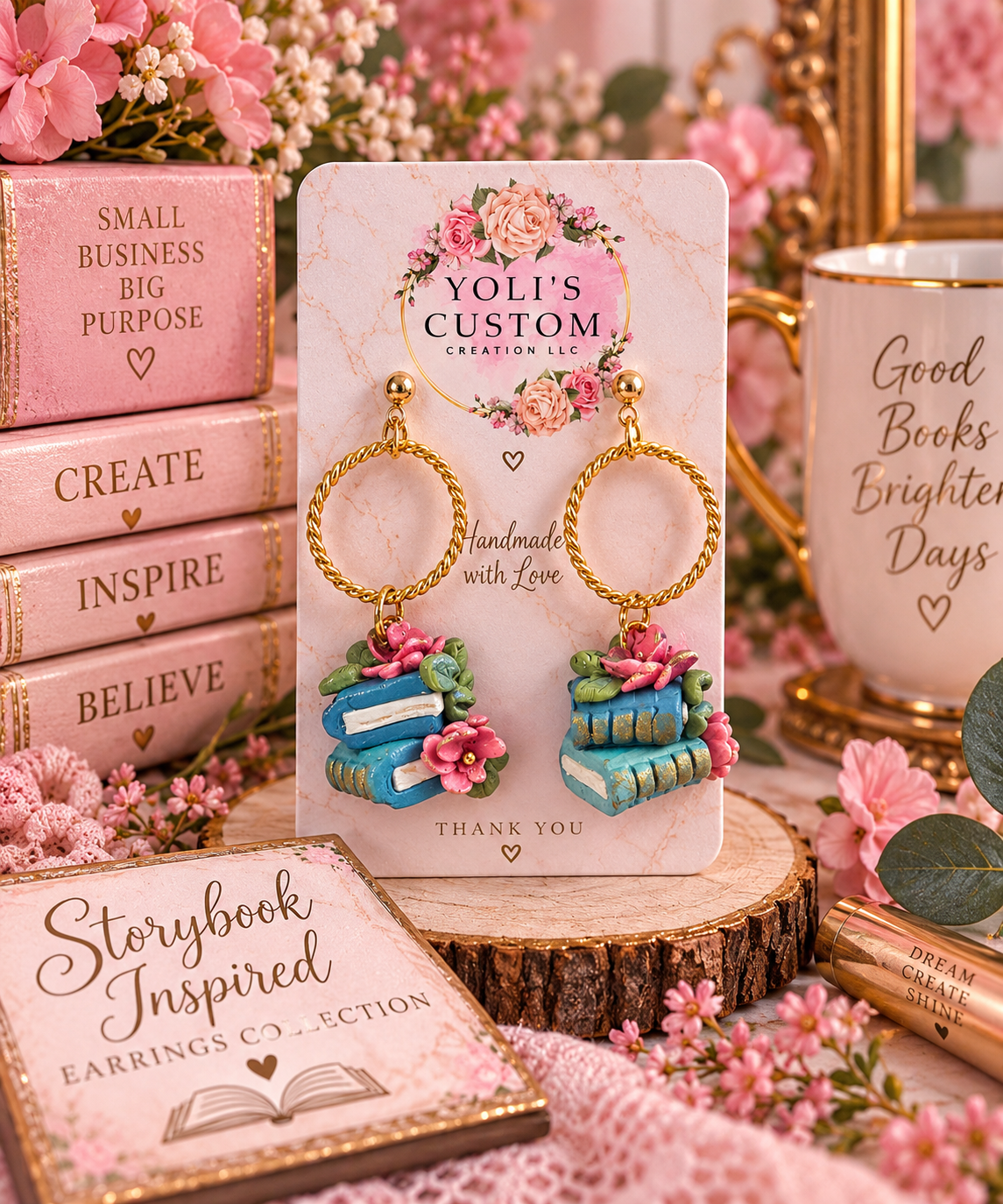 A Chapter in Bloom Earrings