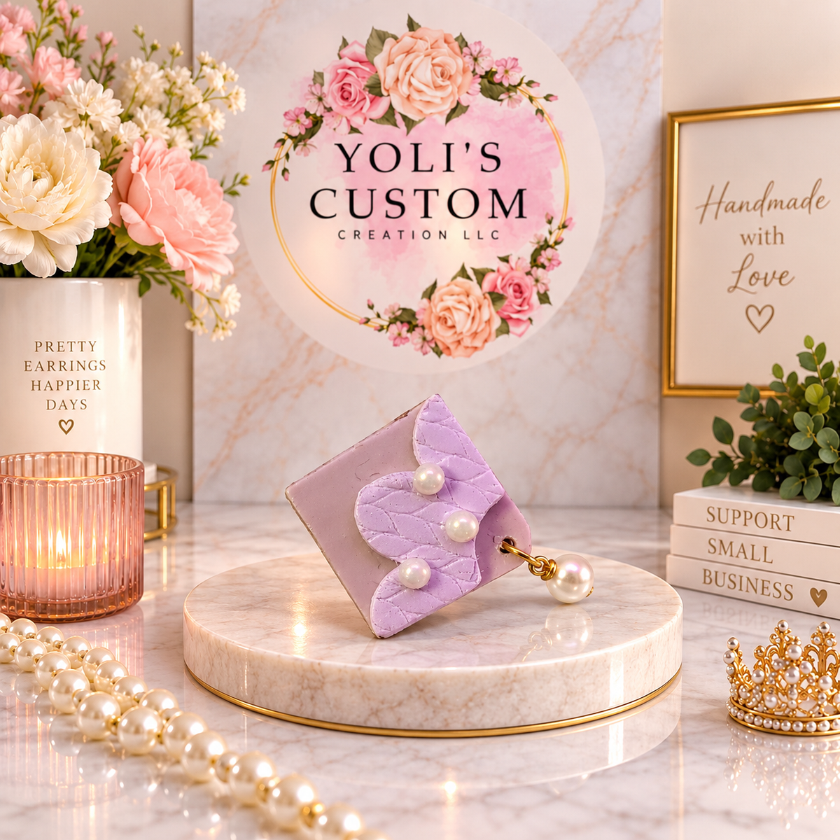 Lavender Grace Bookmark