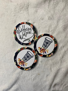 Caffeine Queen Coasters