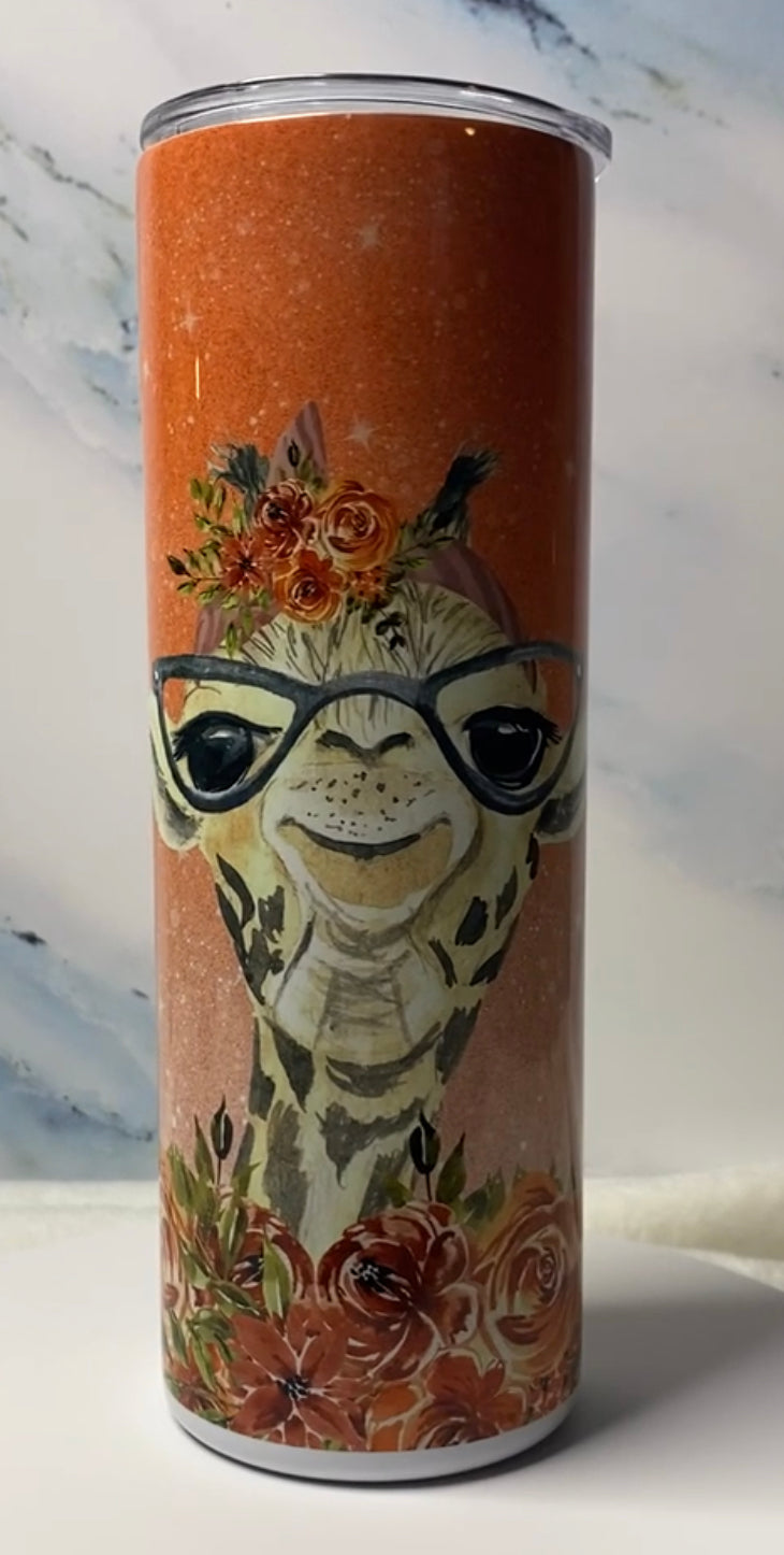 20oz  Giraffe Tumbler