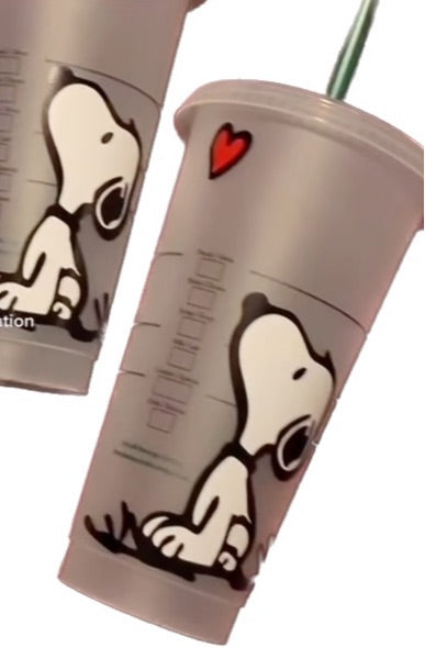 Snoopy dog Cup