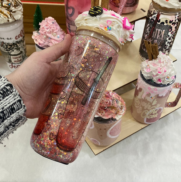 Coffee Lovers Snowglobe Tumbler